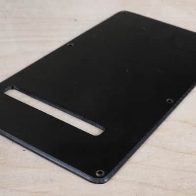 Tokai Guitar Backplate Spring Cover Tall Black [87mm x 155mm] image 5