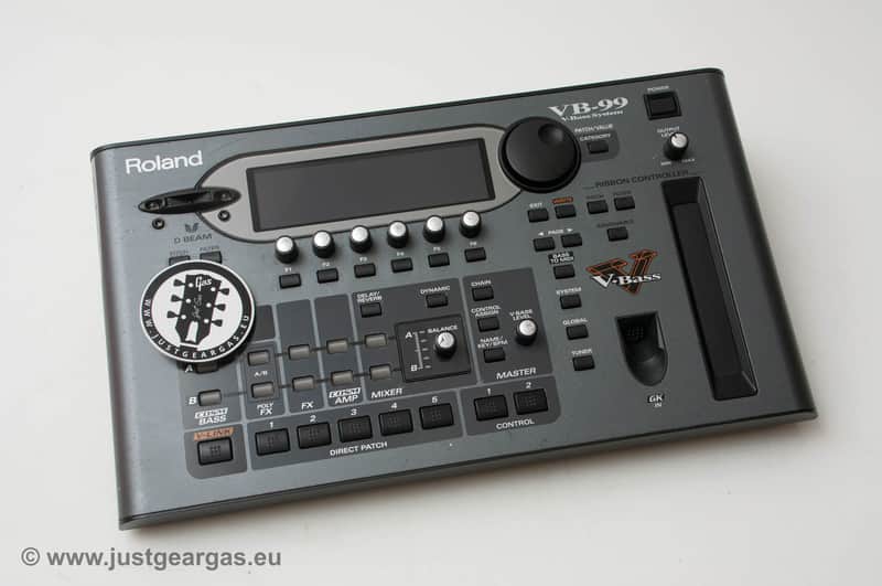 Roland VB-99 Virtual Bass System Module w/ GK-3B pickup and cable image 1