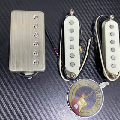 Suhr Thornbucker & Suhr V60 Low Peak with Ibanez DMX9 H-S-S 9 Channels | Azes40 Switch | Brushed Nickel Finish | Expedited Delivery Included | image 2