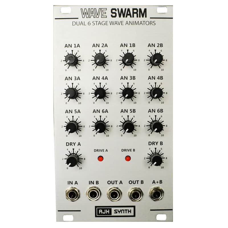 AJH Synth WaveSwarm Eurorack Waveform Animator Module (Silver) image 1