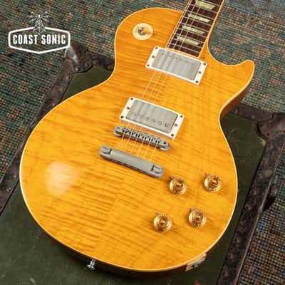 1997 Gibson Les Paul Classic Premium Plus Lemon Burst w/ case image 7