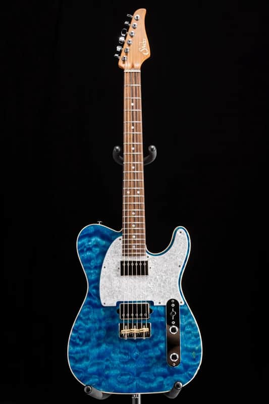 Suhr Custom Classic T 2026 - Aqua Blue Burst