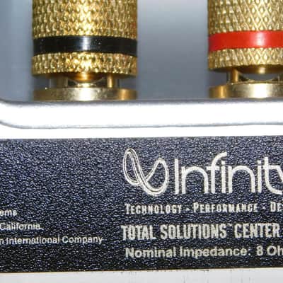 Infinity SAT 1100 3 piece speaker set with stand for center image 5