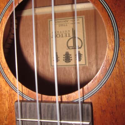 Teton TT003 Tenor Ukulele Mahogany w/ Teton Hard Case image 7