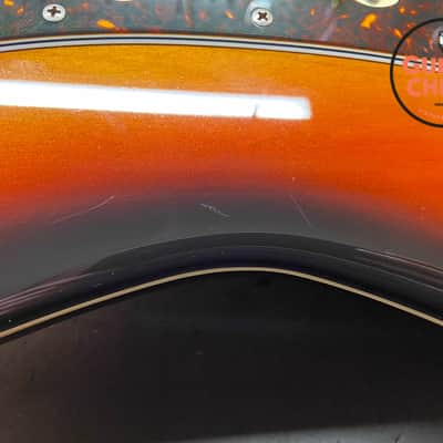 2012 Fender Bass VI – Made in Japan | 3-Tone Sunburst Finish, Excellent image 11