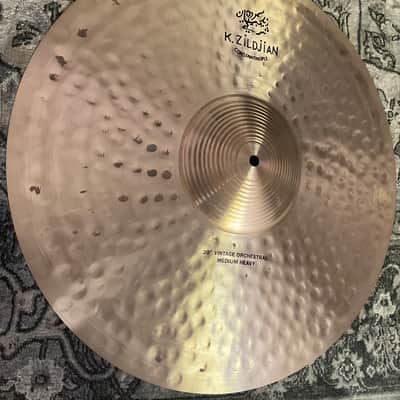 Zildjian K Constantinople 20” Vintage Orchestral Medium Heavy Cymbal Pair w/Straps K1144 image 3