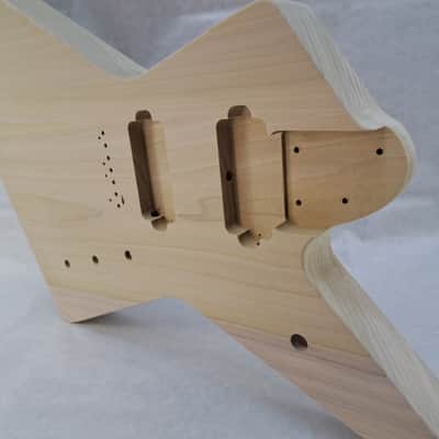 Unfinished Poplar HxH Guitar Body- 7 string - Destroyer Fits Ibanez (tm) Universe Neck J2347 image 7