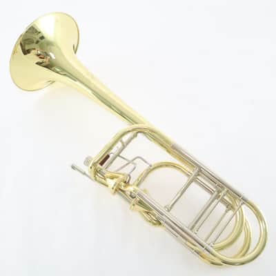 S.E. Shires Q-Series Bass Trombone with Dual Axial Flow Valve SN Q12782 SUPERB image 4
