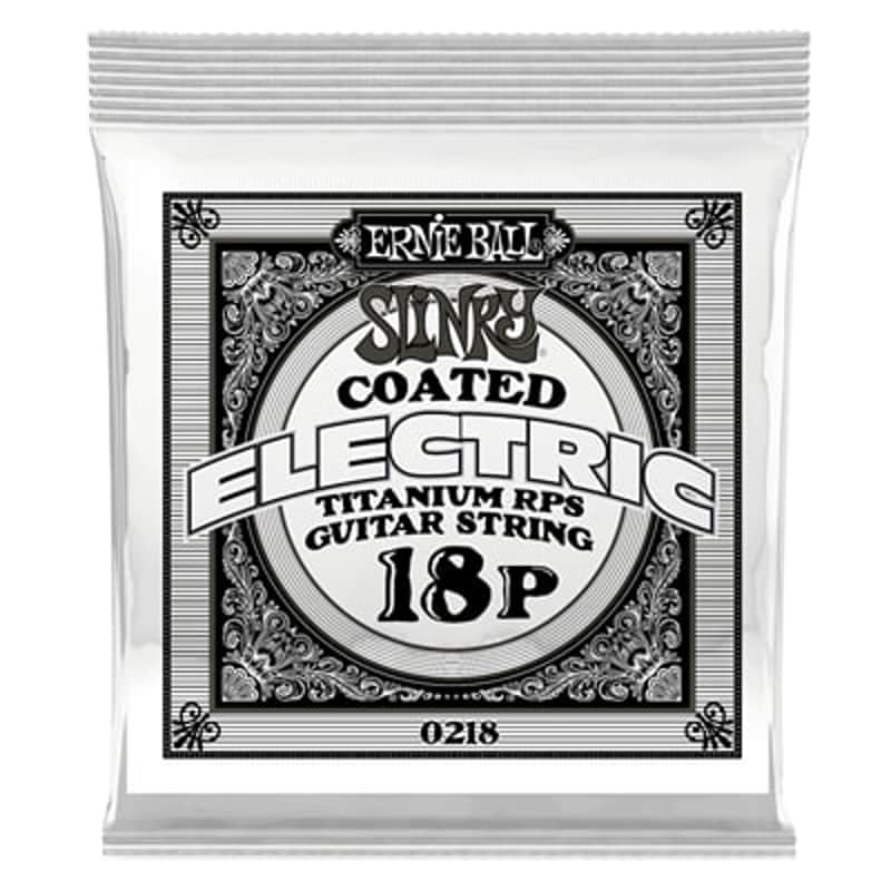 Ernie Ball Ernie Ball .018 Coated Electric Ballend Coated