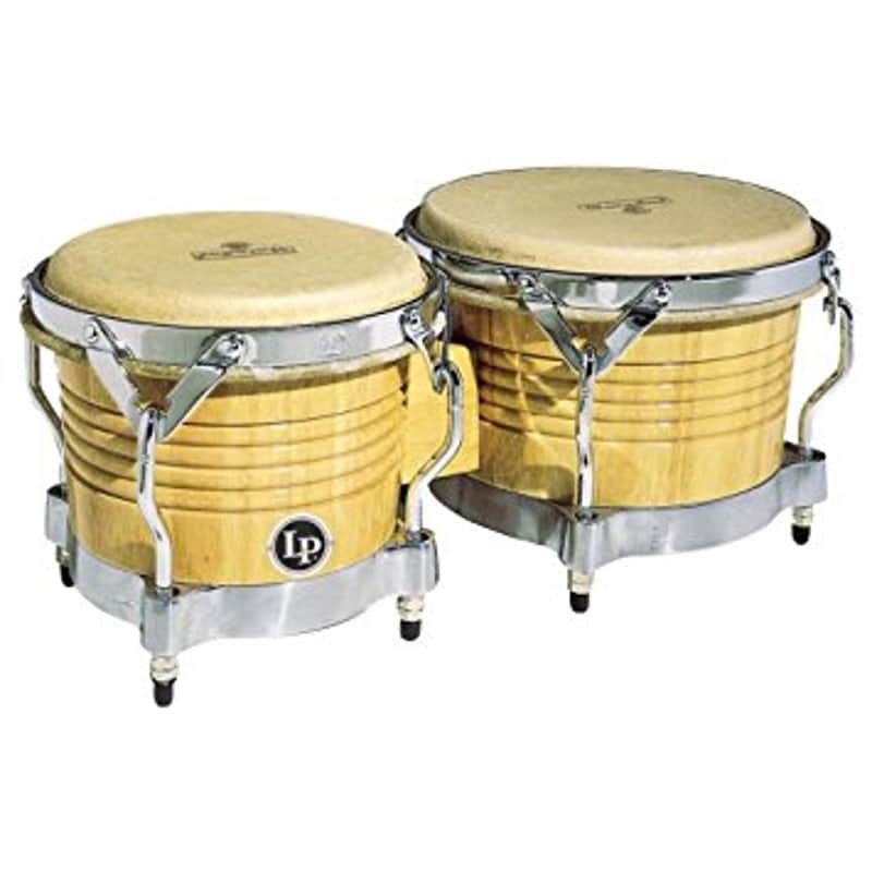 Latin Percussion M201-AWC Matador Series Wood Bongos image 1