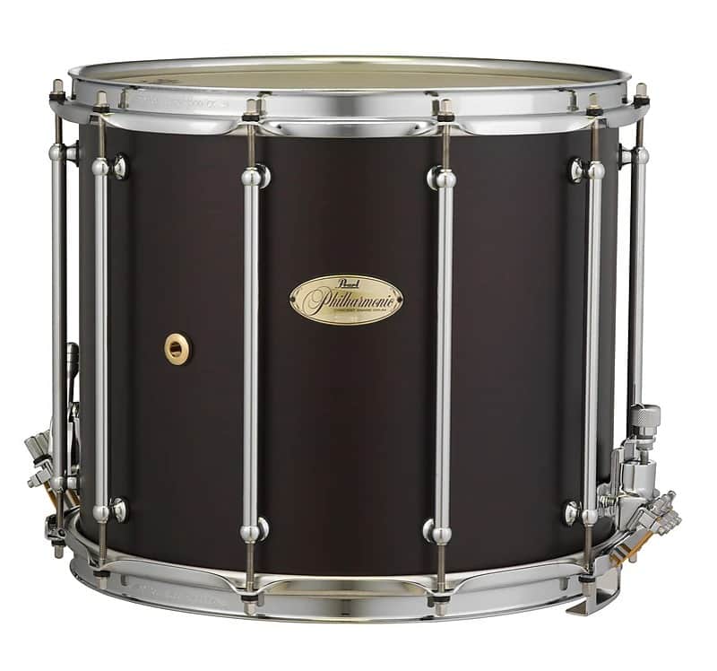 Pearl PHX-1412/210 African Mahogany 12x14" Philharmonic Concert Snare Drum image 2