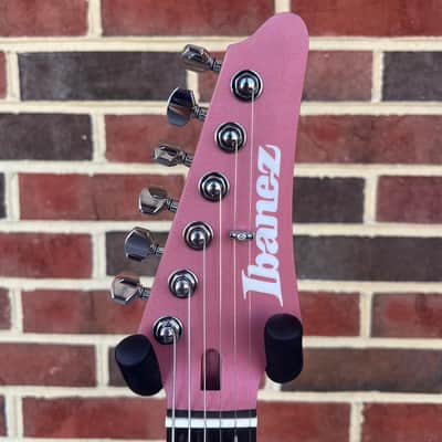 Ibanez TOD10MM Tim Henson Signature Model, Metallic Mauve, Tree of Death Inlay, Roasted Maple Neck, Fishman Fluence Pickups, Locking Tuners, Gig Bag image 5