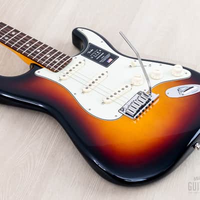 2024 Fender American Ultra Stratocaster Ultraburst, Near-Mint w/ Case, Hangtags image 10
