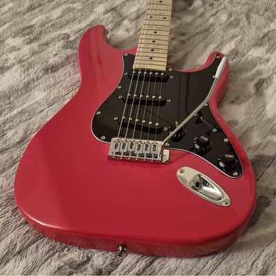 Glarry Stratocaster ST Electric Guitar - Candy Apple Red - Maple Fretboard - Single Coils image 3