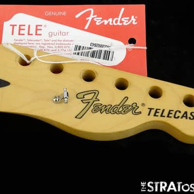 2016 Fender Deluxe Nashville Tele NECK Telecaster 12" Radius, 6105 Frets Maple image 1