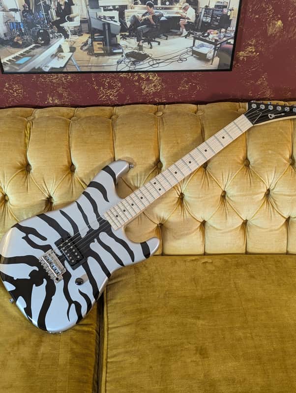 Charvel SUPER-STOCK SD1 H 2PT M 2024 - Silver Bengal image 1