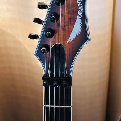 ‘21 Dean | Exile 6 | Multiscale | Kahler | Duncans | Satin Natural Burl Burst | Korea image 3