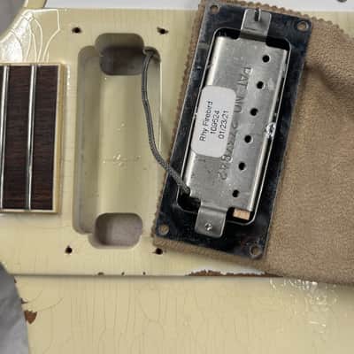 Gibson Custom Shop Johnny Winter 1964 Firebird V Murphy Lab Aged 2021 - Polaris White[GTK017] image 11