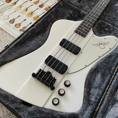 Epiphone Thunderbird IV Classic Pro 2013 - Alpine White + Epi hard case & candies image 2