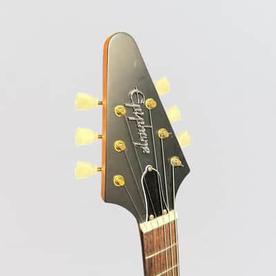Epiphone 1958 Korina Flying V Left Handed Electric Guitar - Aged Natural image 8