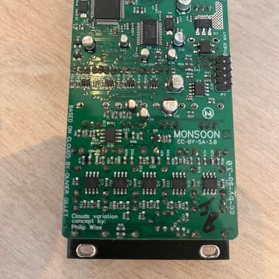 Monsoon Mutable Instruments Enhanced Clouds Black Panel Davies/Micro Knobs 12hp Eurorack image 2