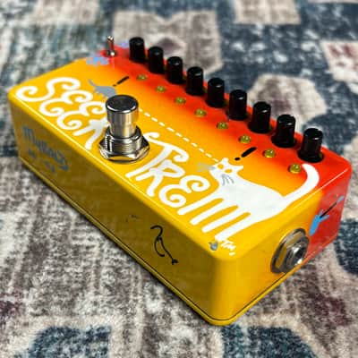Zvex Seek Trem 10th Anniversary Hand Painted Tremolo Guitar Effect Pedal W/ Original Box! image 4