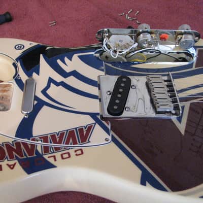 NEW PICS Fender NHL Telecaster 1999 Avs image 11