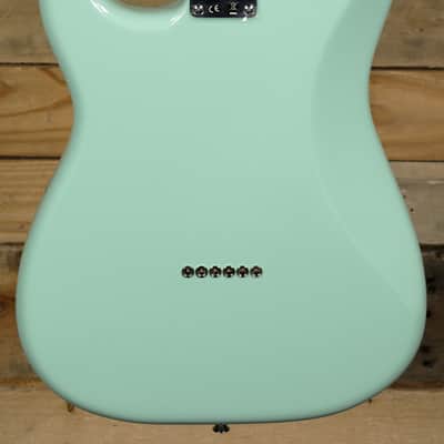 Fender Tom Delonge Stratocaster Electric Guitar Surf Green w/ Gigbag image 3