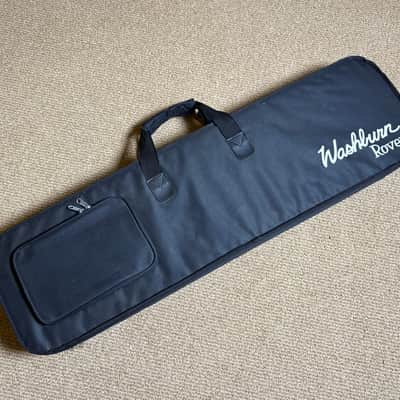 Washburn Rover RO10TBL Travel Acoustic Guitar Trans Blue image 12