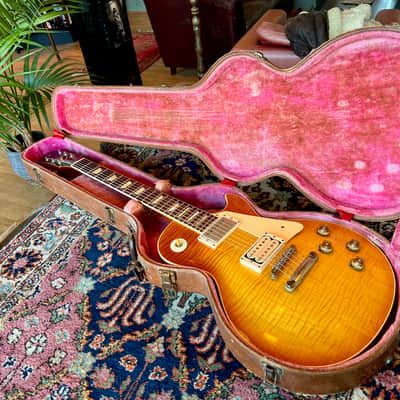 1959 Gibson Les Paul Standard Lifton 5-latch Cali Girl Burst Case image 14