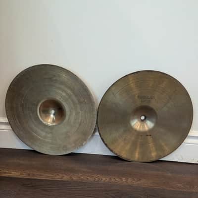 Sabian AA 14" Regular Hats 1980s image 10
