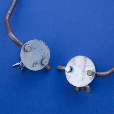 Hayman Vibrasonic Bass Drum Spurs Complete 70s image 6