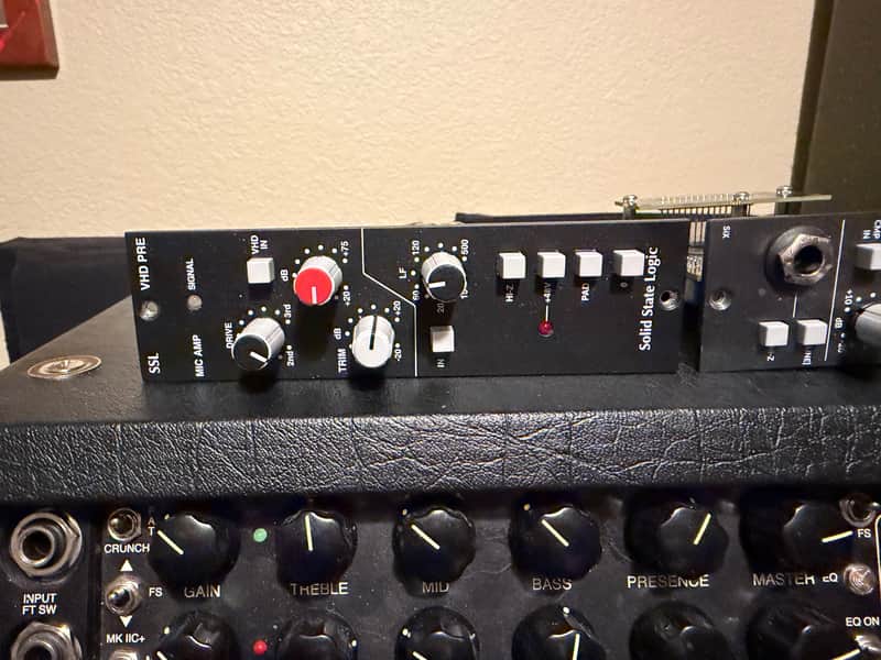 Solid State Logic SSL VHD+ Pre 500-Series Microphone Preamp 2021 - Present - Black image 1