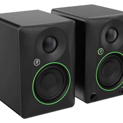Pair Mackie CR3.5 3.5" Powered Studio Monitors Speakers w/ Tone Control image 1