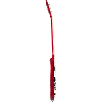 Epiphone SG Tribute Left Handed Electric Guitar - Cherry image 4