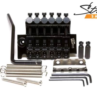 Graph Tech PS-0080-B0 LB63 Floyd Rose-Style Locking Bridge w/ String Saver Saddles