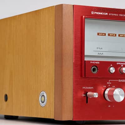 Pioneer SX-1250 160W Vintage Receiver - Recapped-Custom Red Face 1-Year Warranty image 6
