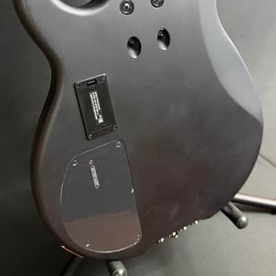 Yamaha BB734A Broad Bass 4-String Bass Guitar Translucent Matte Black w/ Gig Bag (281) image 11