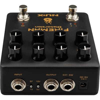 Nux FIREMAN Pédale distorsion double type brown sound moderne image 6
