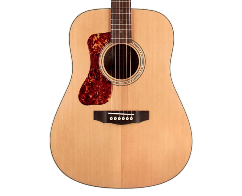 Guild D-240E Left Handed Dreadnought A/E Guitar - Natural - Open Box image 1