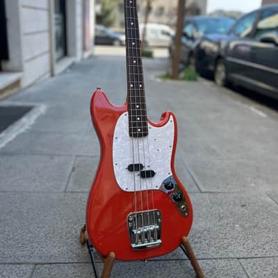 Fender Mustang made in Japan 2008 - Fiesta Red image 2