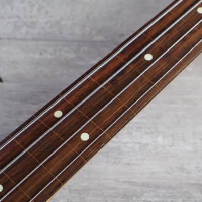 1993 Fender Japan JB62-FL '62 Reissue Jaco Fretless Jazz Bass (Sunburst) image 7