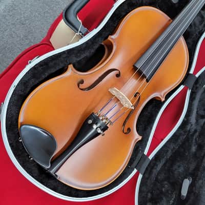 Bucharest 16" Viola Outfit with Casr and Bow model 31055H - Violin burst image 3