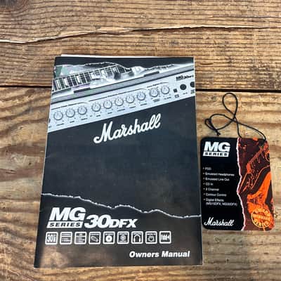 Marshall MG30DFX 2000’s - Black/gold image 10