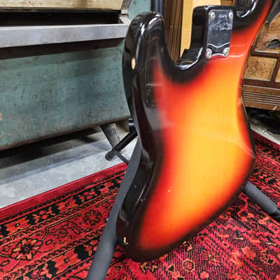 1965 Fender Jazz Bass 3 tone Sunburst image 9