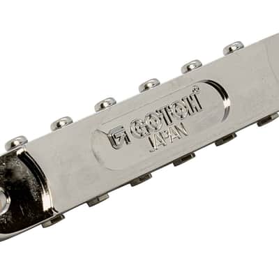 GOTOH GE103B Guitar Bridge with M4 threaded posts Nickel image 3
