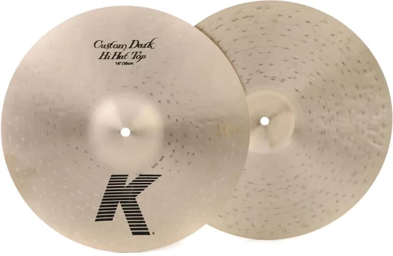 Zildjian K Custom Dark Hi-hat Cymbals - 14 inch NEW image 1