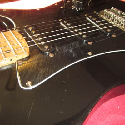 Washburn GWL Strat style electric guitar 2000's? - Gloss Black image 17