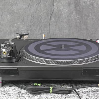 Technics SL-1200MK5 Black Direct Drive DJ Turntable in Good Condition image 12