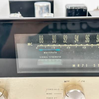 Vintage Mcintosh MR71 Tube Analog FM Stereo Tuner image 5